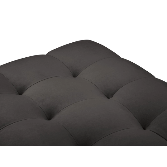 Velvet Pouf, "Bali", 1 Seat, 60x60x41 Made in Europe