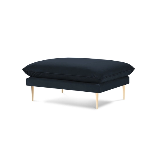 Velvet Pouf, "Vienna", 1 Seat, 93x73x43 Made in Europe