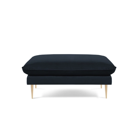Velvet Pouf, "Vienna", 1 Seat, 93x73x43 Made in Europe