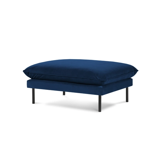 Velvet Pouf, "Vienna", 1 Seat, 93x73x43 Made in Europe