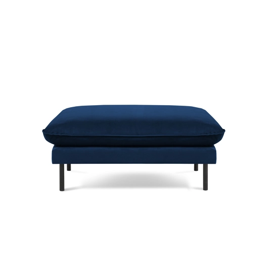 Velvet Pouf, "Vienna", 1 Seat, 93x73x43 Made in Europe