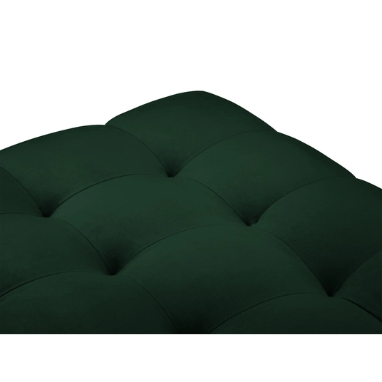 Velvet Pouf, "Bali", 1 Seat, 60x60x41 Made in Europe