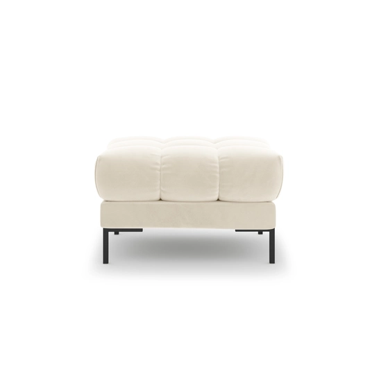Velvet Pouf, "Bali", 1 Seat, 60x60x41 Made in Europe