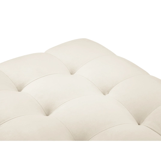 Velvet Pouf, "Bali", 1 Seat, 60x60x41 Made in Europe