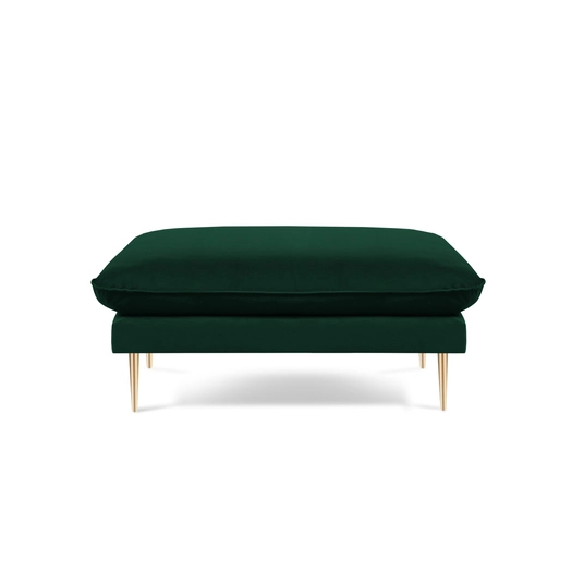 Velvet Pouf, "Vienna", 1 Seat, 93x73x43 Made in Europe