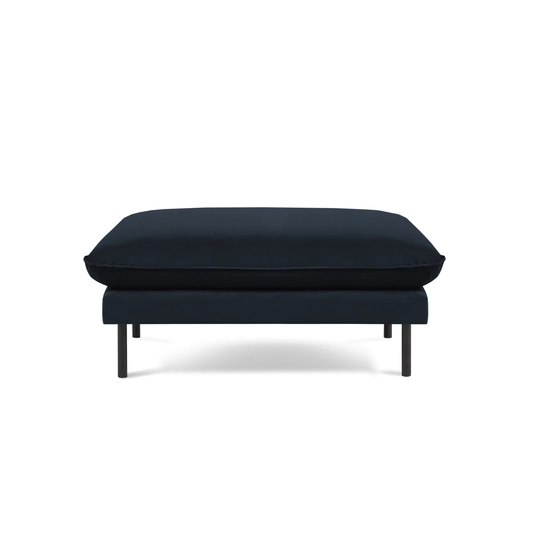 Velvet Pouf, "Vienna", 1 Seat, 93x73x43 Made in Europe