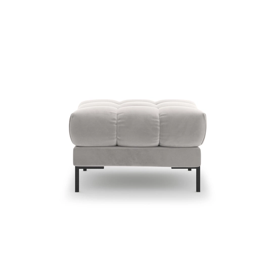 Velvet Pouf, "Bali", 1 Seat, 60x60x41 Made in Europe