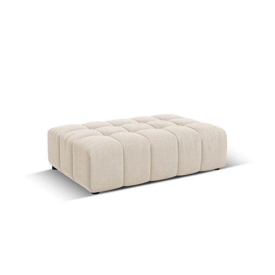 Velvet Pouf, "Chicago", 1 Seat, 102x80x40 Made in Europe