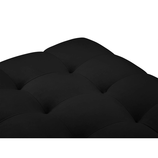 Velvet Pouf, "Bali", 1 Seat, 60x60x41 Made in Europe