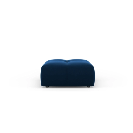 Velvet Pouf, "Moritz", 1 Seat, 64x64x38 Made in Europe