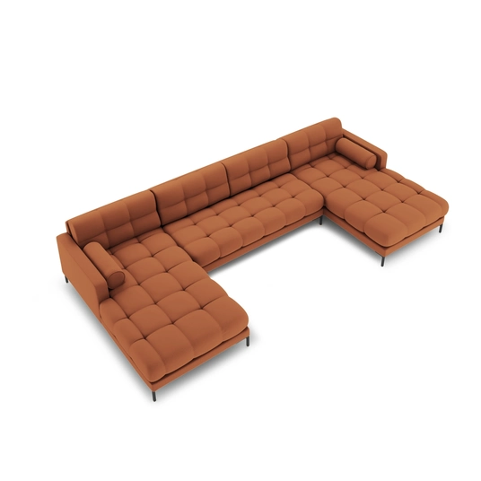 Panoramic Sofa, "Bali", 7 Seats, 383x185x75 Made in Europe