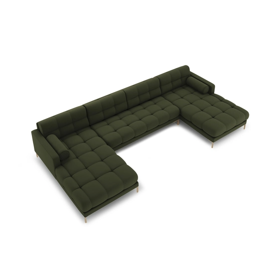Panoramic Sofa, "Bali", 7 Seats, 383x185x75 Made in Europe