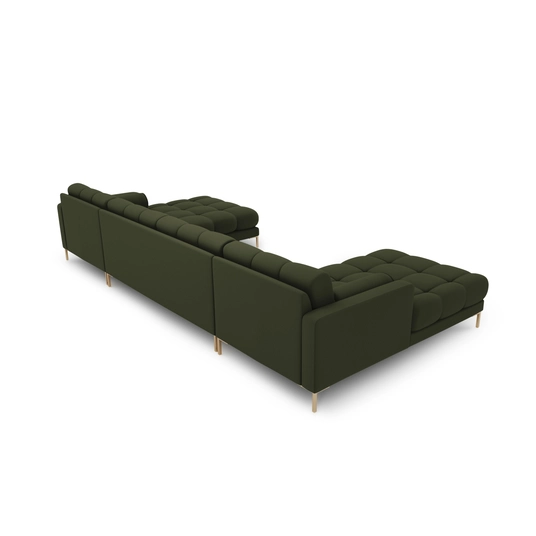 Panoramic Sofa, "Bali", 7 Seats, 383x185x75 Made in Europe