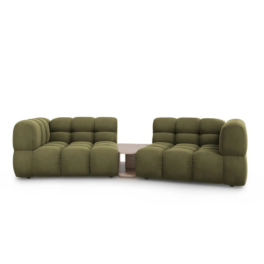 Velvet Modular Sofa, "Sky", 2 Seats, 280x148x70 Made in Europe