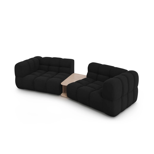 Velvet Modular Sofa, "Sky", 2 Seats, 280x148x70 Made in Europe