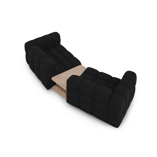 Velvet Modular Sofa, "Sky", 2 Seats, 280x148x70 Made in Europe