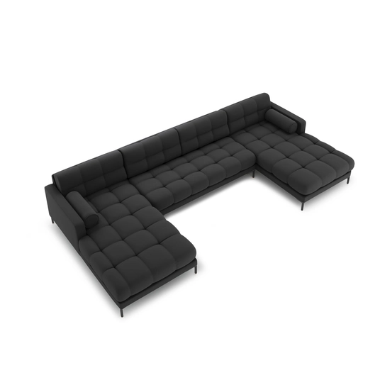 Panoramic Sofa, "Bali", 7 Seats, 383x185x75 Made in Europe