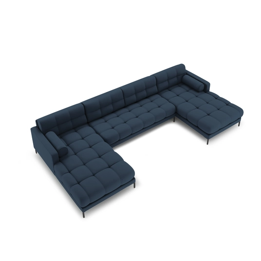 Panoramic Sofa, "Bali", 7 Seats, 383x185x75 Made in Europe
