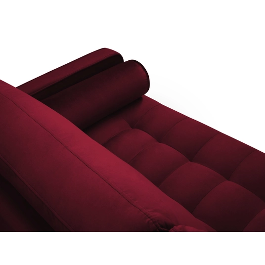 Velvet Panoramic Sofa, "Aspen", 6 Seats, 320x170x90 Made in Europe
