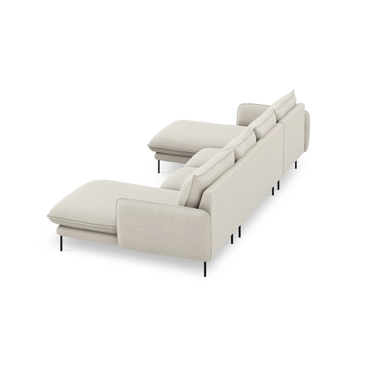 Panoramic Sofa, "Vienna", 6 Seats, 350x170x95 Made in Europe