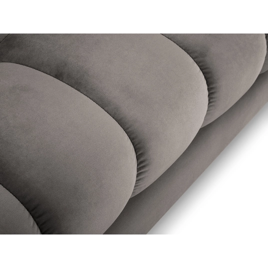 Velvet Panoramic Sofa, "Bali", 7 Seats, 383x185x75 Made in Europe
