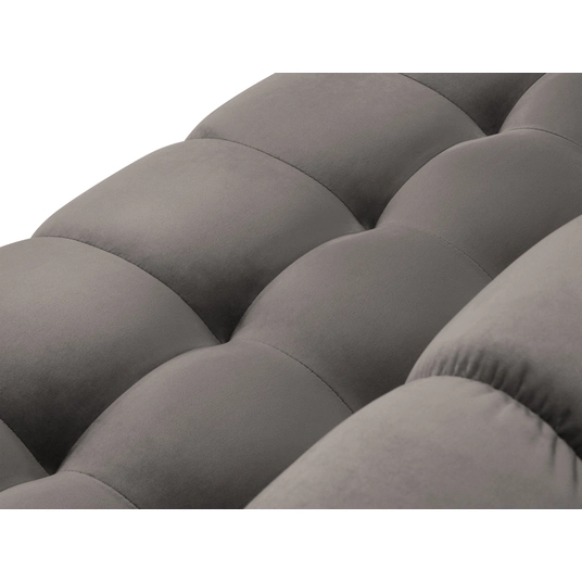 Velvet Panoramic Sofa, "Bali", 7 Seats, 383x185x75 Made in Europe