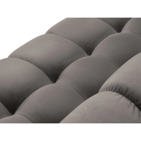 Velvet Panoramic Sofa, "Bali", 9 Seats, 327x256x75 Made in Europe