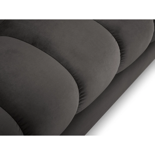 Velvet Panoramic Sofa, "Bali", 7 Seats, 383x185x75 Made in Europe