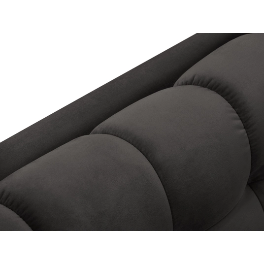 Velvet Panoramic Sofa, "Bali", 7 Seats, 383x185x75 Made in Europe