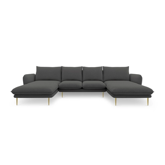 Panoramic Sofa, "Vienna", 6 Seats, 350x170x95 Made in Europe