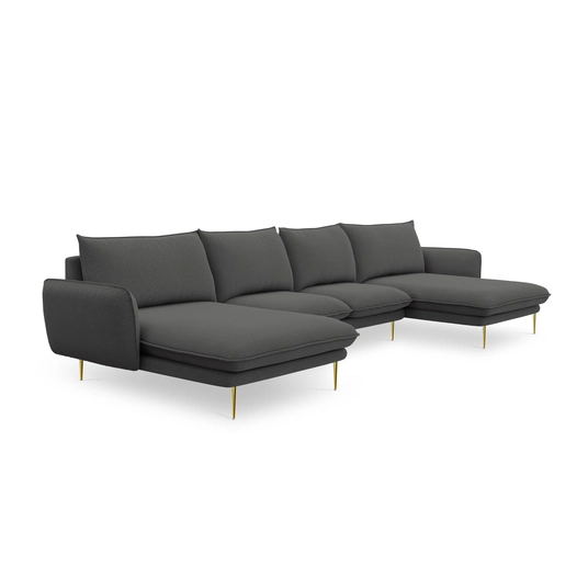 Panoramic Sofa, "Vienna", 6 Seats, 350x170x95 Made in Europe