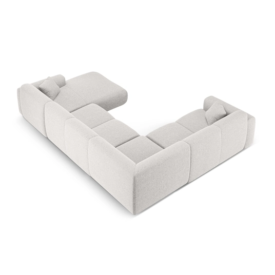 Panoramic Left Corner Sofa, "Nolio", 6 Seats, 342x252x72 Made in Europe