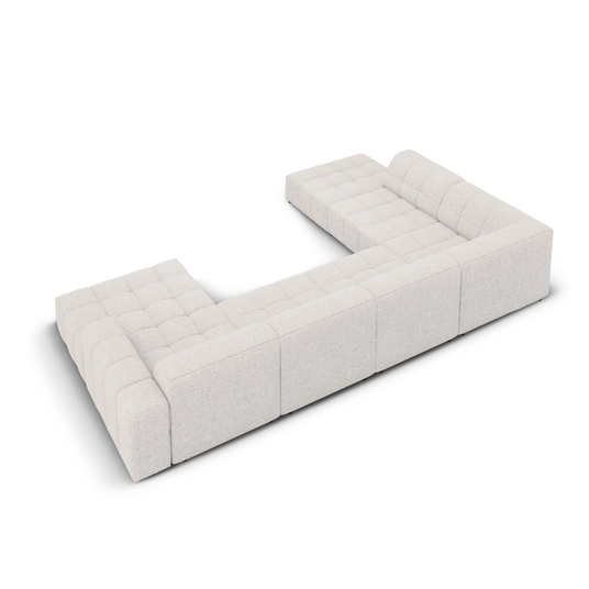 Panoramic Left Corner Sofa, "Chicago", 7 Seats, 364x262x70 Made in Europe