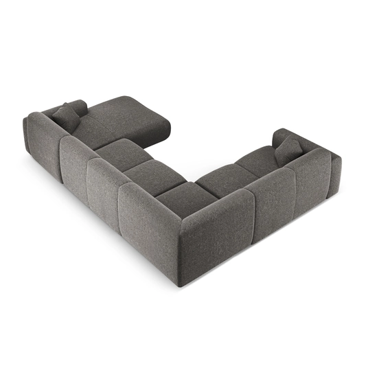 Panoramic Left Corner Sofa, "Nolio", 6 Seats, 342x252x72 Made in Europe