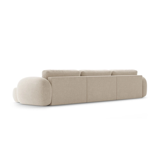 Panoramic Sofa with Box and Sleeping Function, "Tonale", 5 Seats, 362x149x88 Made in Europe