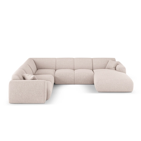 Panoramic Left Corner Sofa, "Nolio", 6 Seats, 342x252x72 Made in Europe