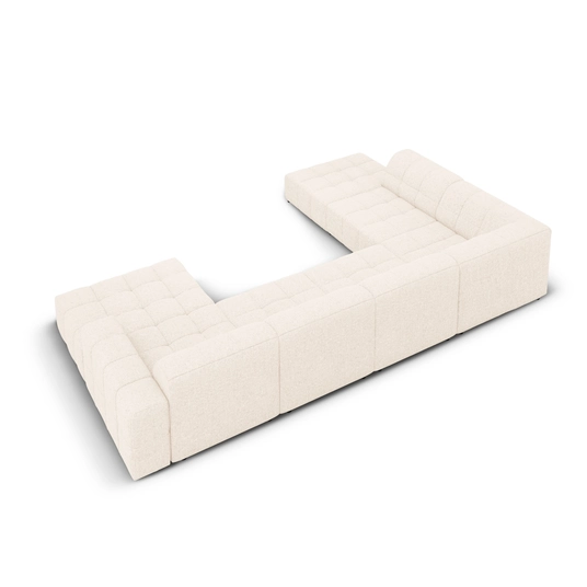 Panoramic Left Corner Sofa, "Chicago", 7 Seats, 364x262x70 Made in Europe