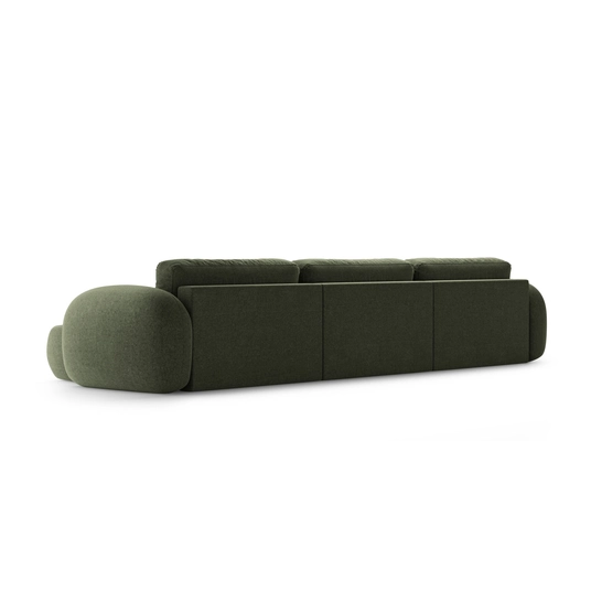 Panoramic Sofa with Box and Sleeping Function, "Tonale", 5 Seats, 362x149x88 Made in Europe