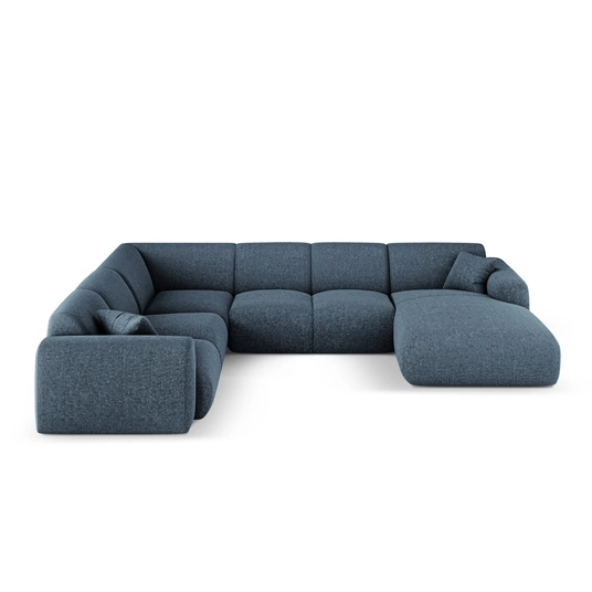Panoramic Left Corner Sofa, "Nolio", 6 Seats, 342x252x72 Made in Europe
