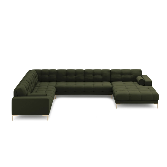 Panoramic Left Corner Sofa, "Bali", 7 Seats, 327x256x75 Made in Europe