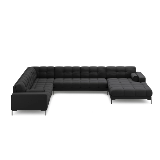Panoramic Left Corner Sofa, "Bali", 7 Seats, 327x256x75 Made in Europe