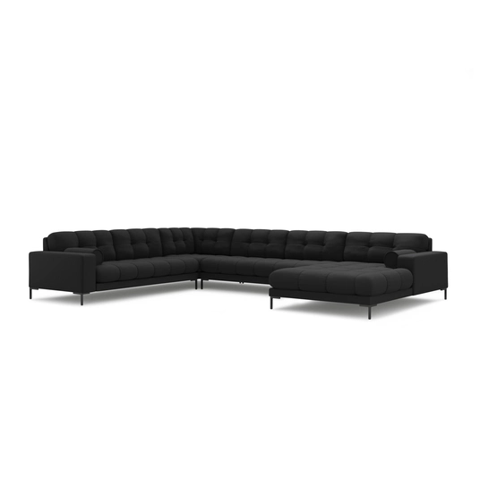 Panoramic Left Corner Sofa, "Bali", 7 Seats, 327x256x75 Made in Europe