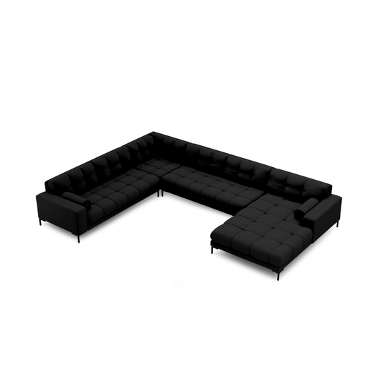 Panoramic Left Corner Sofa, "Bali", 7 Seats, 327x256x75 Made in Europe