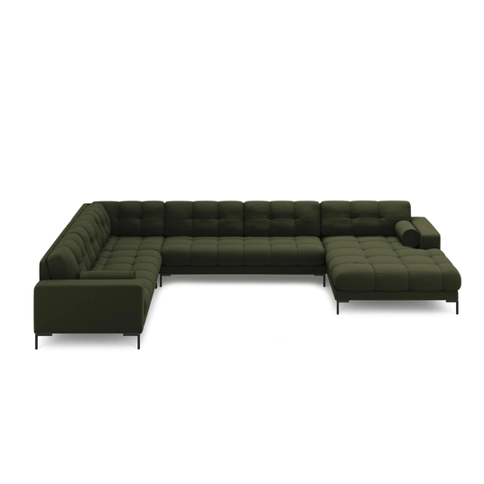 Panoramic Left Corner Sofa, "Bali", 7 Seats, 327x256x75 Made in Europe