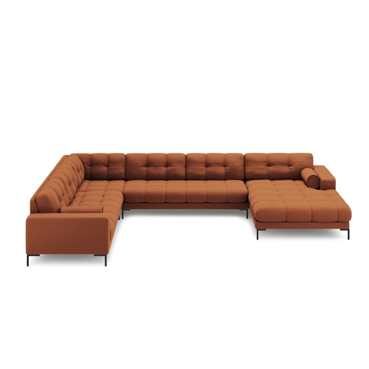 Panoramic Left Corner Sofa, "Bali", 7 Seats, 327x256x75 Made in Europe