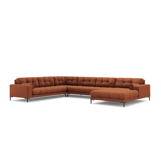 Panoramic Left Corner Sofa, "Bali", 7 Seats, 327x256x75 Made in Europe
