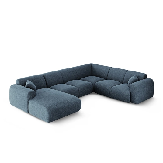 Panoramic Right Corner Sofa, "Nolio", 6 Seats, 342x252x72 Made in Europe