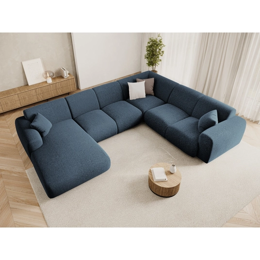 Panoramic Right Corner Sofa, "Nolio", 6 Seats, 342x252x72 Made in Europe