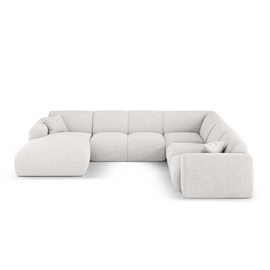 Panoramic Right Corner Sofa, "Nolio", 6 Seats, 342x252x72 Made in Europe
