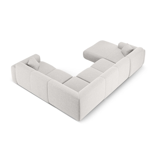Panoramic Right Corner Sofa, "Nolio", 6 Seats, 342x252x72 Made in Europe